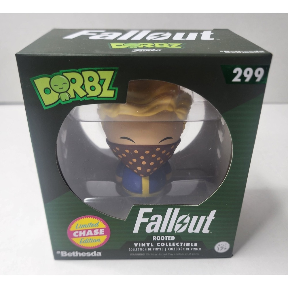 Funko Dorbz - Fallout - Valut Boy Rooted (Chase) #299 - NIB